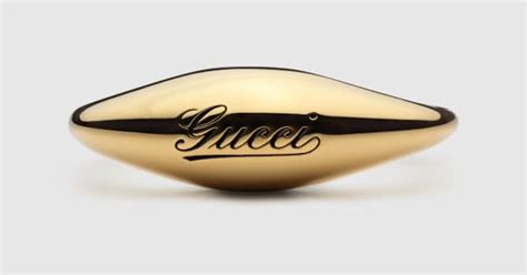 anello gucci nero|Anelli Firmati .